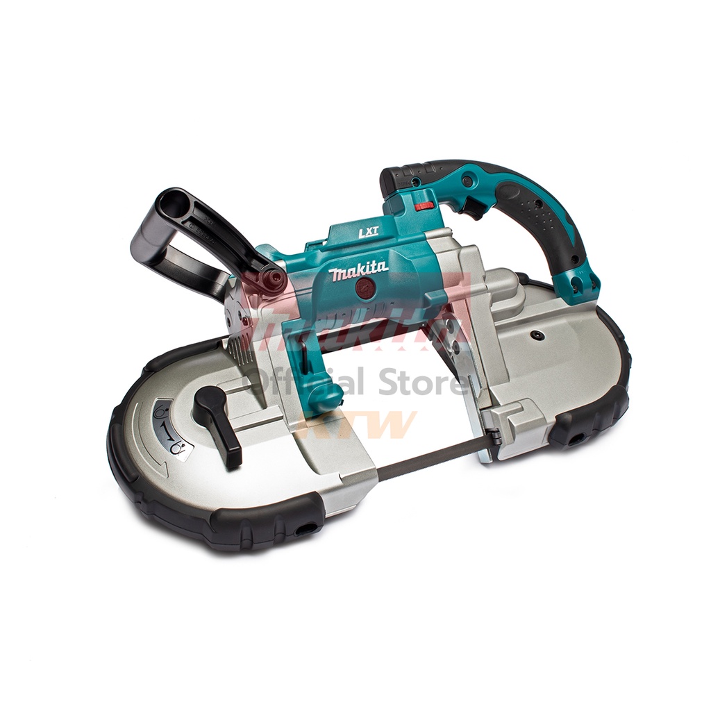 MAKITA เลื่อยสายพานไร้สาย 18 โวลต์ ขนาด 120 มม. (4-3/4 นิ้ว) รุ่น DPB180Z ปรับความเร็วได้ (ไม่รวมแบต