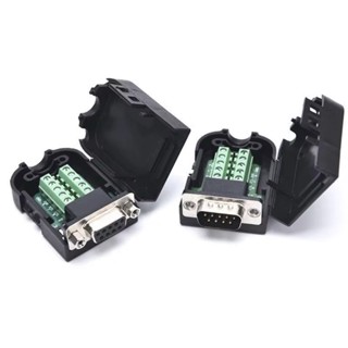 DB9 SERIES  RS232 422 485 9pin male / female terminal connecter หัวเข้าสาย