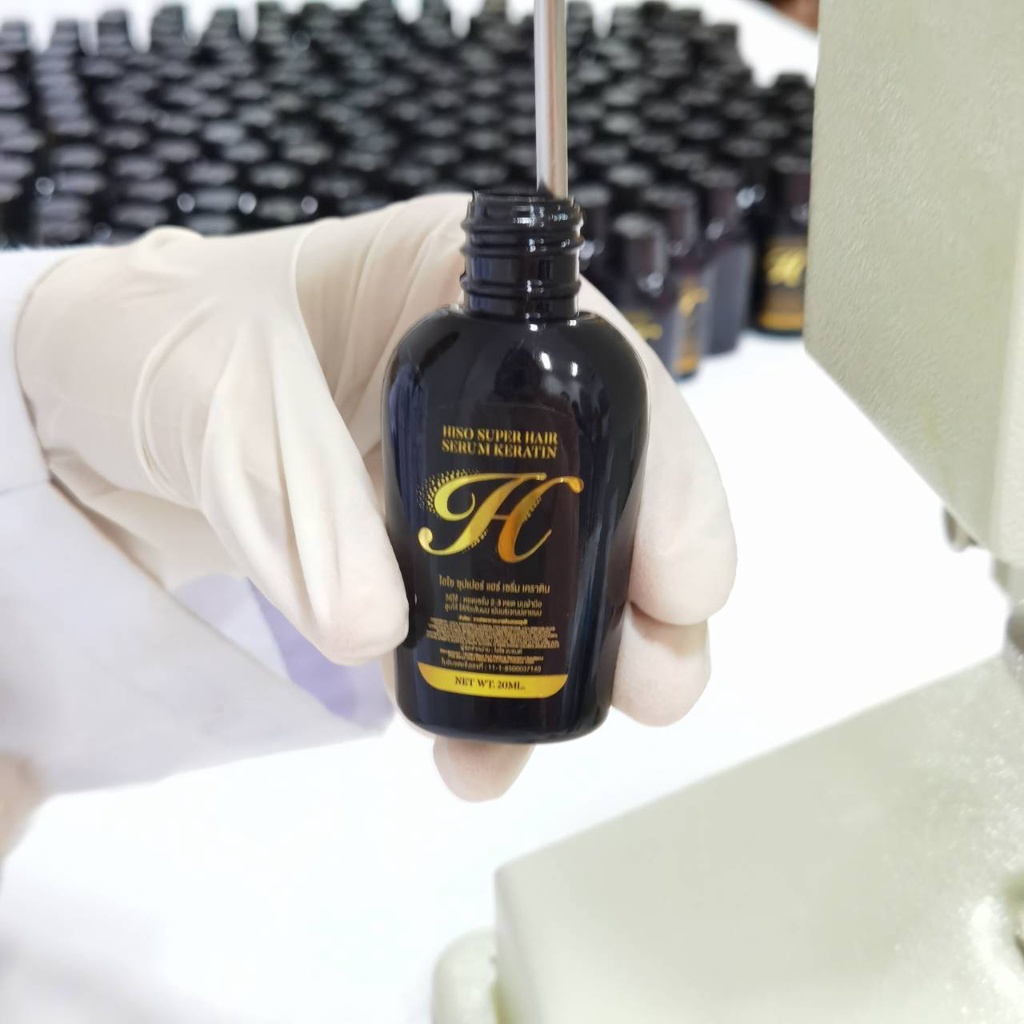 Hiso ไฮโซ ซูเปอร์ แฮร์ เซรั่ม Super Hair Serum บำรุงผมแห้งเสีย ให้มีน้ำหนัก นุ่มสลวยเงางาม จัดทรงง่าย ปริมาณ 20 ml.