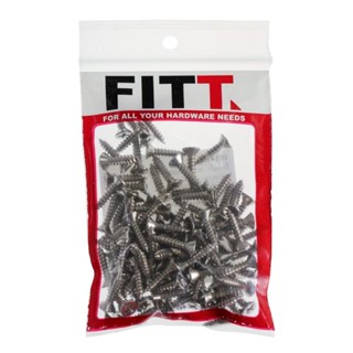 SELF-TAPPING สกรูเกลียวปล่อย TF FITT 6X5/8 นิ้ว 100 ตัวSELF-TAPPING SCREW TF FITT 6X5/8IN 100EA