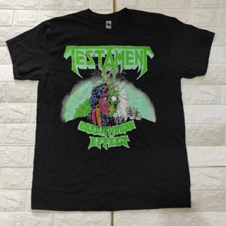 เสื้อยืดวง   Testament วงหายากน่าเก็บครับ