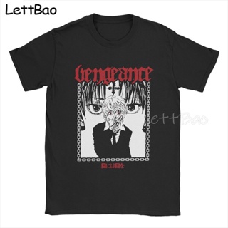 Hunter X Hunter Vengeance T-Shirts Men Anime Manga Awesome Cotton Tee Shirt Crew Neck Short Sleeve T Shirt Unique C_02