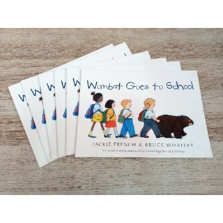 (New) Wombat Goes to School.by Jackie French, Bruce Whatley (Illustrator)