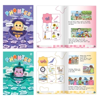 Preschoolers' Planet Phonics Reader หนังสือเรียนภาษาอังกฤษสำหรับเด็กอนุบาล Pelangithai