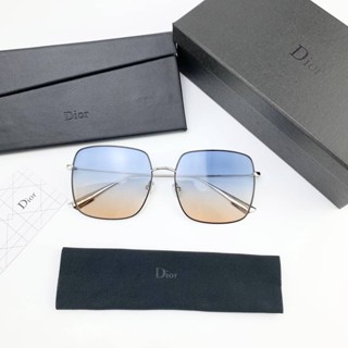 CHRISTIAN DIOR STELLAIRE 1 EYR8Z GOLD PINK SUNGLASSES แว่นตากันแดด แบรนด์คริสเตียนดิออร์ เลนส์ 59 mm ไล่สีฟ้าชมพู uv400