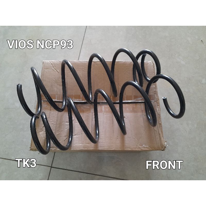 SPRING COIL TOYOTA VIOS NCP93 LONG 14 INCH 350MM FRONT [2PCS]