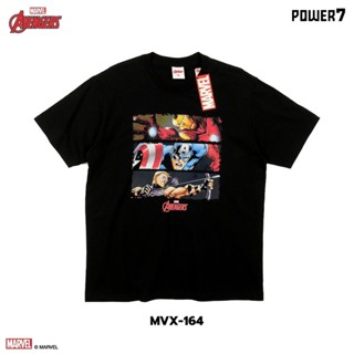 Power 7 Shop เสื้อยืดการ์ตูน ลิขสิทธ์แท้ ลาย MARVEL COMICS  T-SHIRTS (MVX-164)_03