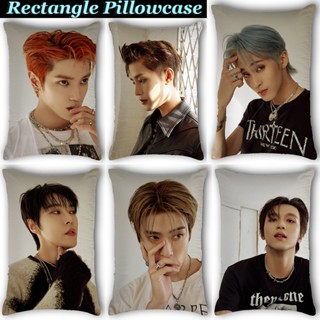 Nct 127 Ay-Yo ปลอกหมอนอิง ทรงสี่เหลี่ยมผืนผ้า โพลีเอสเตอร์ พิมพ์ลาย Johnny Taeyong Yuta Doyoung Jaehyun Winwin Jungwoo Mark ด้านเดียว สําหรับตกแต่งบ้าน โซฟา (ไม่มีแกน)