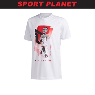 Adidas Men Damien Lillard Geek Up Basketball Tee Shirt Baju Lelaki (Ft0180) Sport Planet 38-15_11