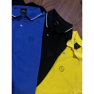 ARMANI EXCHANGE polo shirt for men เสื้อโปโลเชิ้ต อาร์มานี่ เอ็กซเชนจ์ ผู้ชาย แขนสั้น