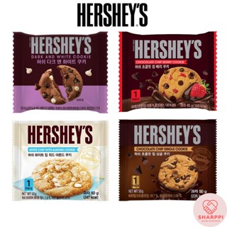 [Hersheys] คุกกี้ช็อคโกแลตชิพ สตรอเบอร์รี่ ดาร์กแอนด์ไวท์ อัลมอนด์ ช็อคโกแลตชิพ 50 กรัม