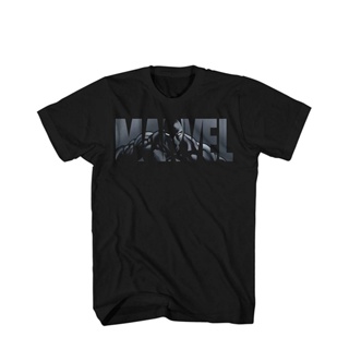 Graphics Printed Marvel Logo Black Panther Avengers Super Hero Adult Mens Graphic T-Shirt Tee_03