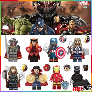 Ultron Minifigures Thor Captain America Wanda Avengers Age of Ultron Iron Man Doctor Strange Mini Figures Toys Gifts