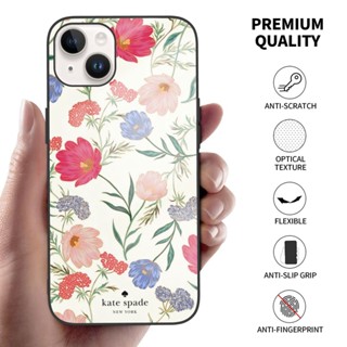เคสโทรศัพท์มือถือ ลาย Kate Spade แฟชั่นคลาสสิก สําหรับ IPhone 11 13 14 Pro 12 Mini SE X XR XS Max 2023