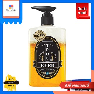 Tros(ทรอส) Tros ทรอส ดีโอ ครีมอาบน้ำ กลิ่น เบียร์ 450 มล. Tros Tros Deo Shower Cream Beer Scent 450 ml.อาบน้ำแล