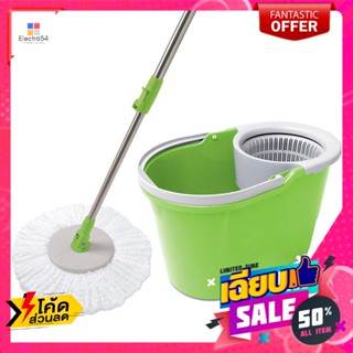 สก๊อตช์-ไบรต์ ไม้ถูพื้นและถังปั่นดูโอวอช Scotch-Brite mop and spinning bucket duowashBaskets &amp; Cont