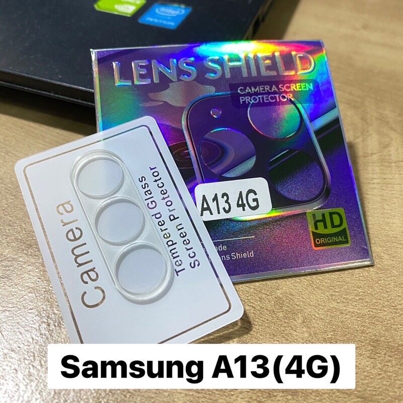 ฟิล์มเลนส์กล้อง ฟิล์มกระจกเลนส์กล้อง For Samsung A13 4G / 5G กันกระแทก Camera Lens Tempered Glass SA