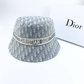 หมวก  Dior oblique Hat งานออริ งาน ปัก งานสวย ป้ายครบเช่นเคย*