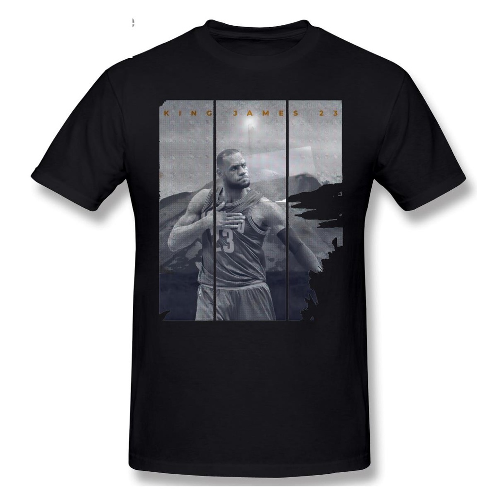 2020 ใหม่ BASKETBALL LEGEND LEBRON JAMES Lebron Jame เสื้อยืดแขนสั้นพื้นฐานสําหรับผู้ชาย
