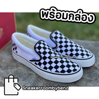 รองเท้าผ้าใบแวนสลิปออน 📌พร้อมกล่องแท้💯% รองเท้าผ้าใบVans Silpon 🌟รุ่นฮิต