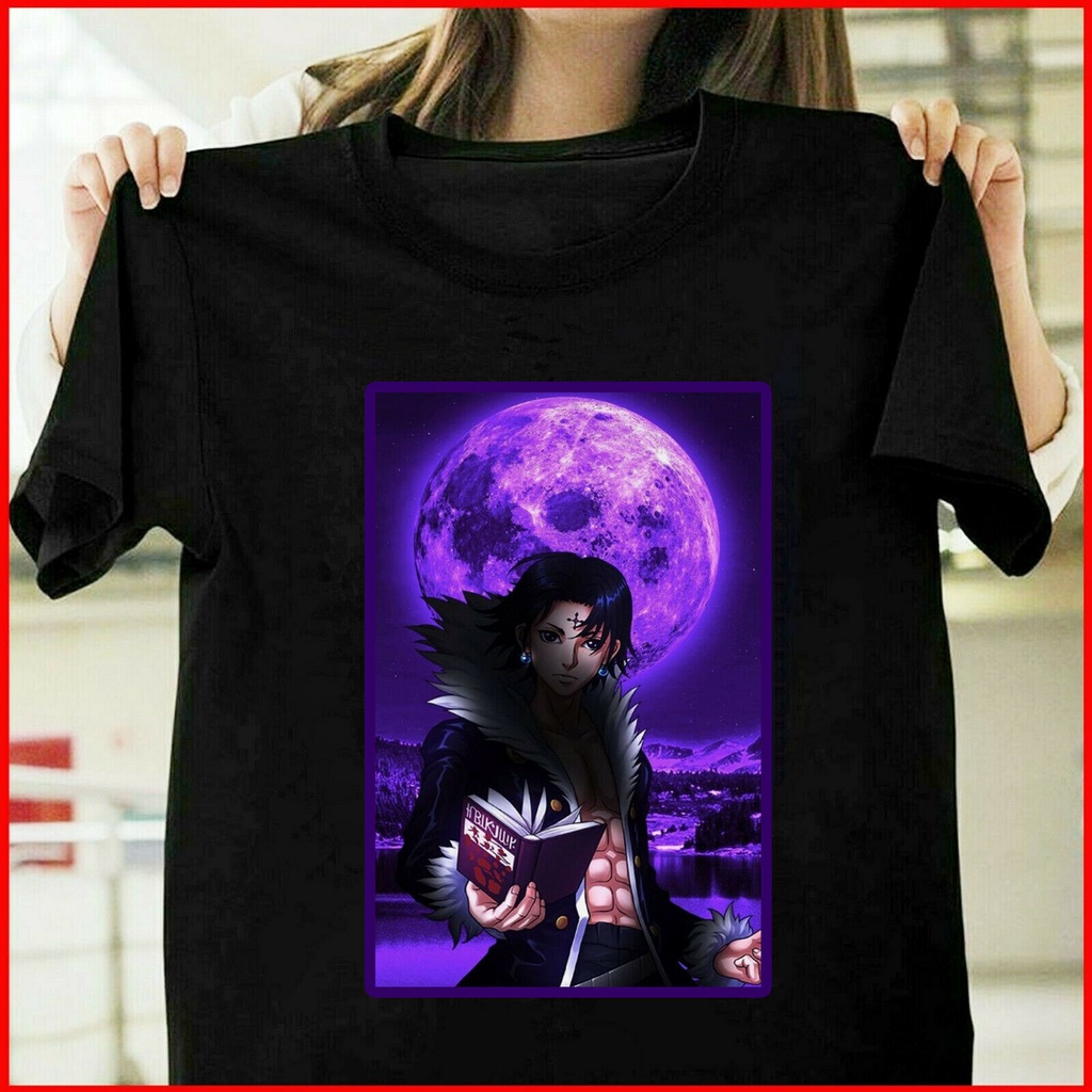 2022 New  Hunter x Hunter chrollo lucifer purple anime t-shirt fashion hot sell top_01