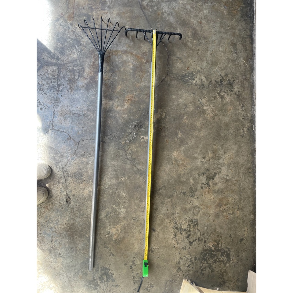 คราดเหล็ก มือเสือเหล็ก คราดพร้อมด้าม มือเสือด้ามเหล็ก - รูปที่ 5