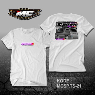 เสื้อยืด พิมพ์ลายรถยนต์ Mc Mitsubishi L300 Elsa Sapek Eltitusion MCSP.TS21