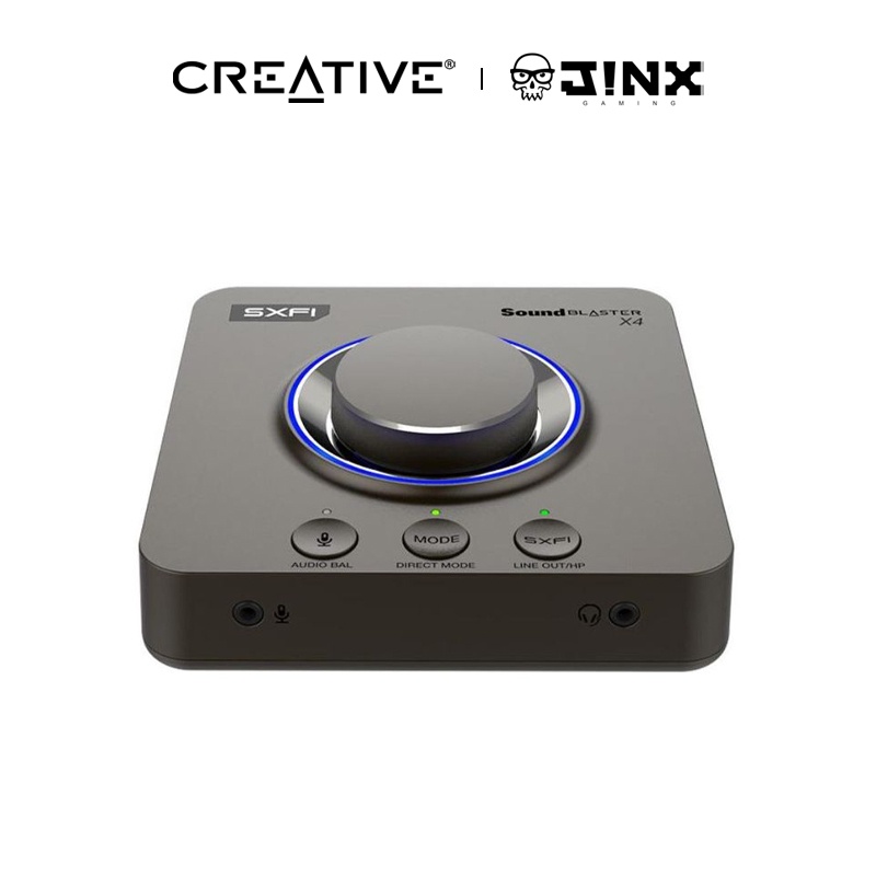 Creative รุ่น Sound Blaster X4 ซาวด์การ์ด - ประกันศูนย์ 1 ปี