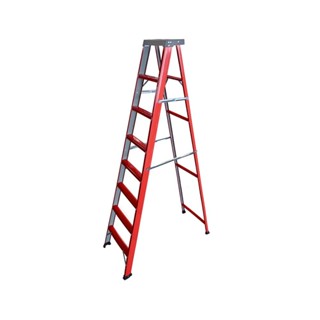 A-FRAME บันไดเคลือบสีแบบมีถาด MATALL 8 ขั้นA-FRAME COLOR-COATED LADDER WITH TRAY MATALL 8-STEP