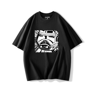 STARWARS Shirt Designs | GEORMAN Korean Oversized Active T-Shirt Statement Tee | Plain T-Shirt_05