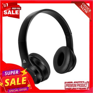 Small หูฟังเฮดโฟนสมอลทอล์คบลูทูธ ASAKI รุ่น A-K6912 สีดำHeadphone Small Talk Bluetooth ASAKI Model A-K6912 Black