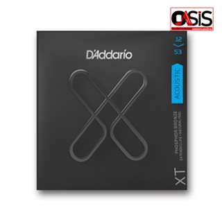 Daddario XTAPB1253 Acoustic แท้ 100%(ส่งทุกวัน) สายกีต้าร์โปร่ง เบอร์ 12 Daddario XT สายกีต้าร์โปร่งเคลือบ 12/53