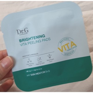 Dr.G Brightening Vita Peeling Pads 1ea 4g