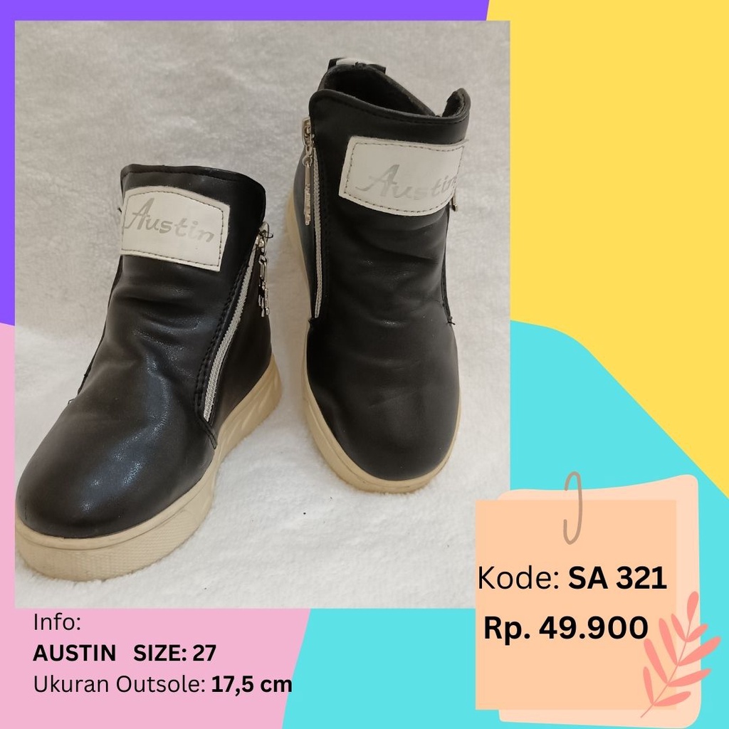 GIRLS SHOES SA 321 BOOTS GIRLS FASHION SHOES