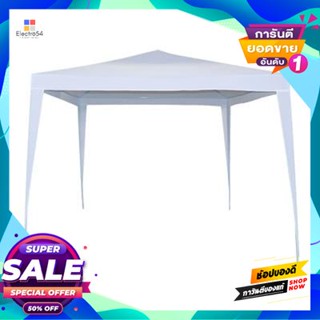 Poly เต็นท์ Poly สนามขอบตรง รุ่น LP-021 ขนาด 2.9 x 2.9x2.5 เมตร สีขาว Poly Tent, FONTE Model LP-021 Size 2.9 x 2.9x2.5 m