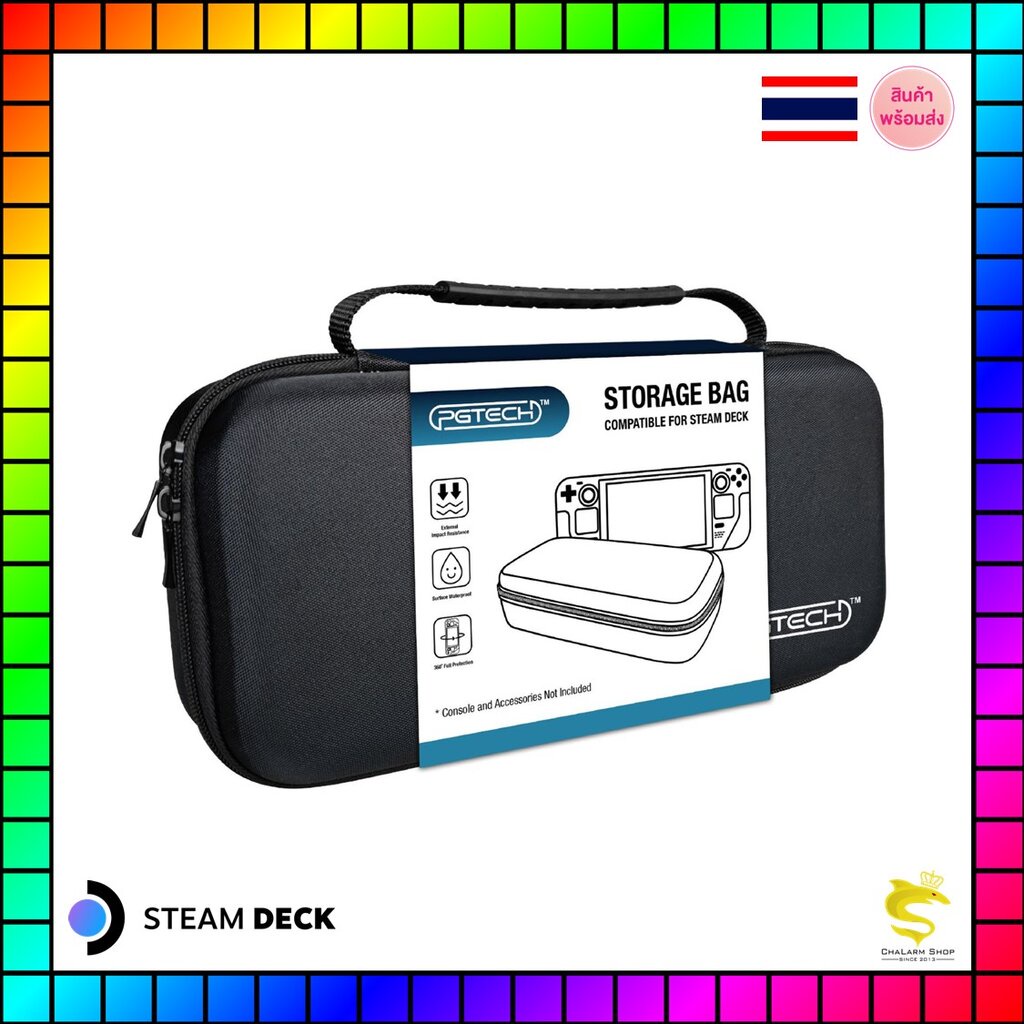 #PGTECH
#กระเป๋าเก็บเครื่องSteamDeck
#EVA
#อุปกรณ์เสริมเกม
#จัดจำหน่ายราคาพิเศษ