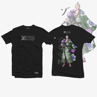 Anime Shirt  - One Piece - Zoro - Oversized high quality unisex T-shirts(S-3XL)COD BLACK LUCKY_02