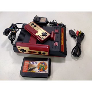 Famicom แท้ Japan Limited Custom Black Edition AV Super SFC ชุดไฟไทยพร้อม 66 เกมไม่ซ้ำ