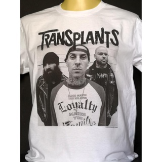 เสื้อยืดเสื้อวงนำเข้า Transplants Rancid Blink-182 Nu Metal Hiphop Rock Rap Punk Chicano Mexican Gangster Retro Sty_38