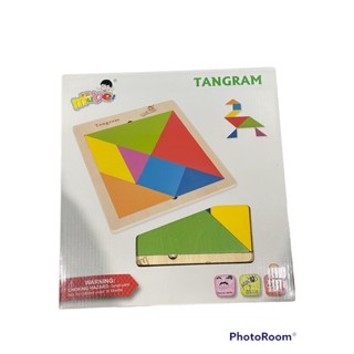 tangram puzzle tangramไม้ ทรงเรขาคณิตงานไม้