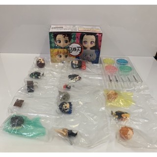 Demon Slayer: Kimetsu no Yaiba Vol.23 Set of 4 Qposket petit Figures แท้ มือ 1 Lot JP (เฉพาะฟิกเกอร์ 4 ตัว) ยังไม่แกะซีล