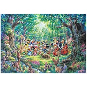 จิ๊กซอว์ 1,000 ชิ้น Disney Forest Philharmonic(51x73.5cm) Children/Popular/Presents/Toys/made in Japan/education/beautiful/women/girls/boys/gift/pleased/cute