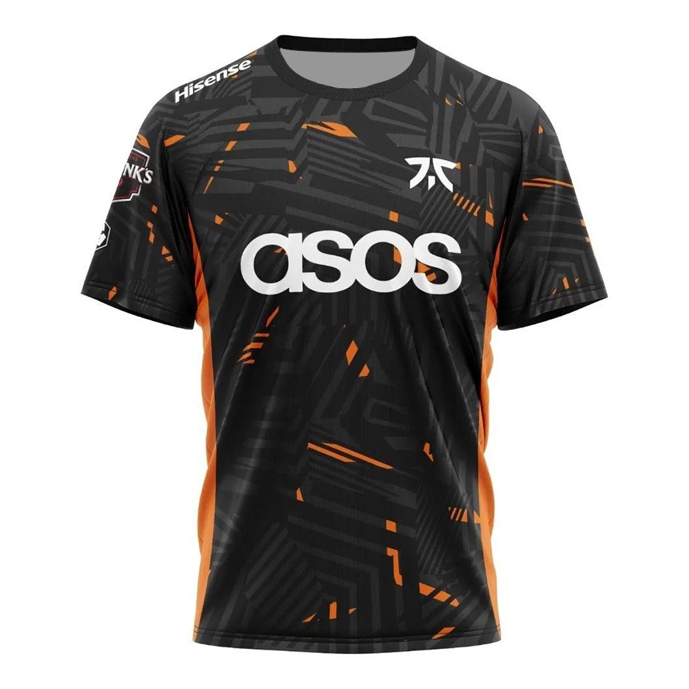 ชาย Camisetas Fnatic Team 2023 เสื ้ อผ ้ าผู ้ ชาย E-sports