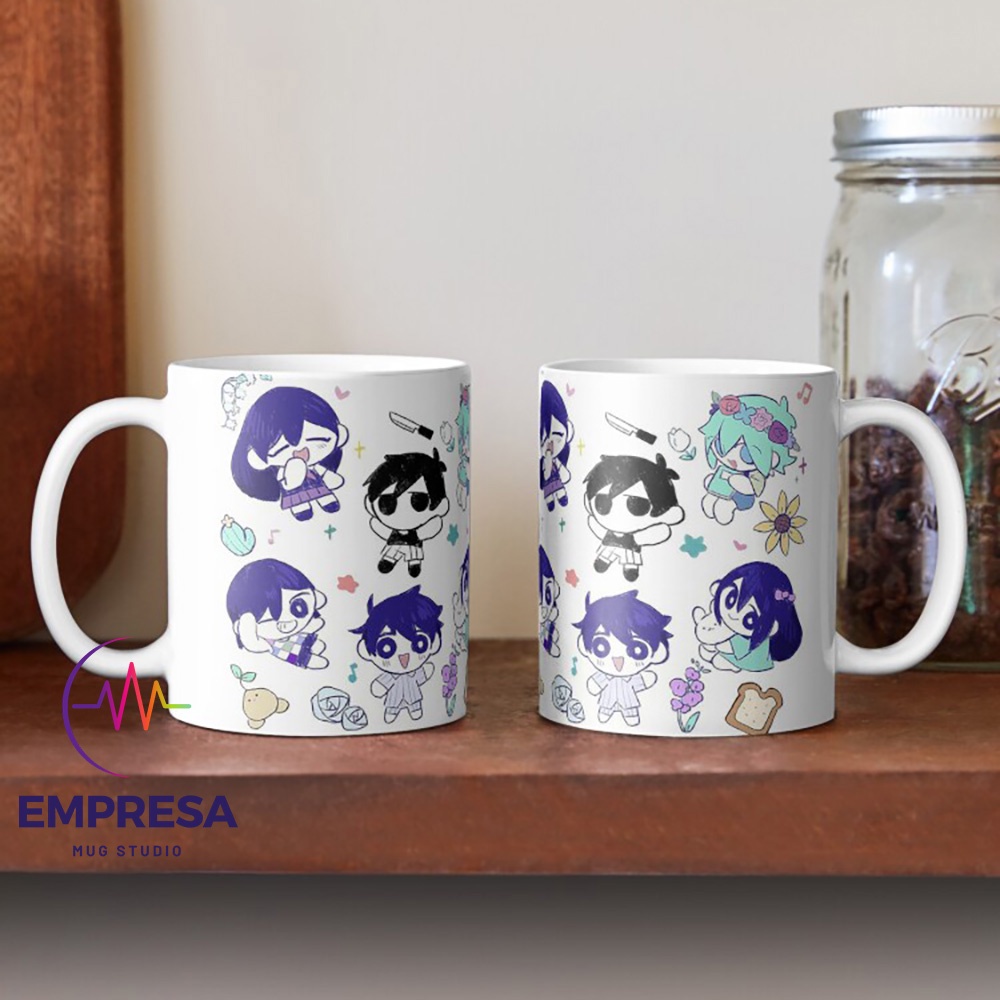 แก้วกาแฟเซรามิก Omori Friends Black Space