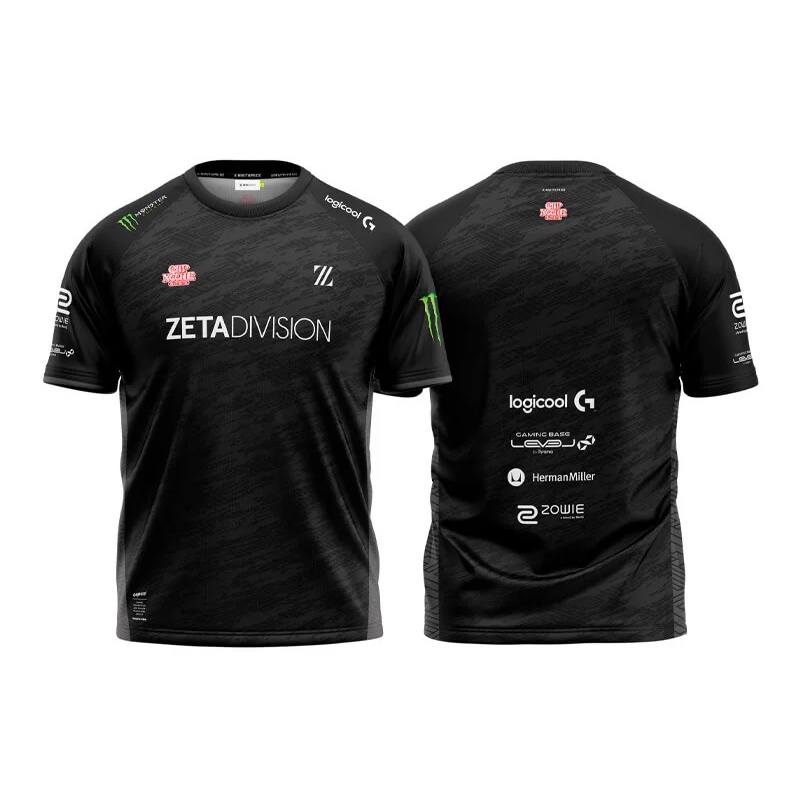 2024/2025 Esports Jersey Ph Custom Ml Jersey Codm เกม Esport ฟรี Nickame Jersey ZETA ZETA DIVISION 2