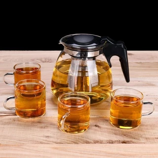 กาน้ำชา 900/500ml/1000ml./1100ml. กากรองชา กาน้ำชาพร้อมไส้กรอง กาน้ำทรงกลม กาน้ำสแตนเลส กาน้ำชงชาสแตนเลส #X-0006
