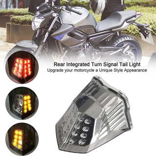 [พร้อมส่ง] ไฟท้ายรถจักรยานยนต์ LED สําหรับ Yamaha XJ6 FZ6R Diversion 600 2009-2017