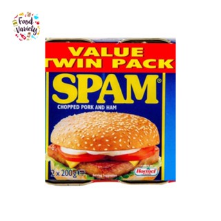 Spam Chopped Pork and Ham [2x200g] 400g สแปม หมูและแฮม [2x200 กรัม] 400 กรัม