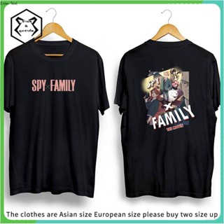 เสื้อยืดคอกลม พิมพ์ลาย Jason SPY X Family Loid Yor Anya Essential สีดํา สีขาว สําหรับผู้ชาย และผู้หญิง_05