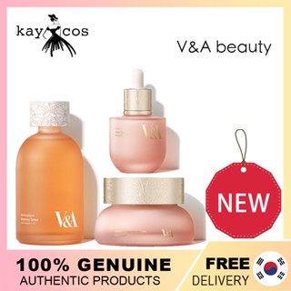 [V&amp;A Beauty] โทนเนอร์ เอสเซนส์ สารต้านอนุมูลอิสระ 120 มล. คอนทัวร์แอมพูล แอคทีฟ 50 มล. คอนทัวร์ ครีมเข้มข้น 50 มล.